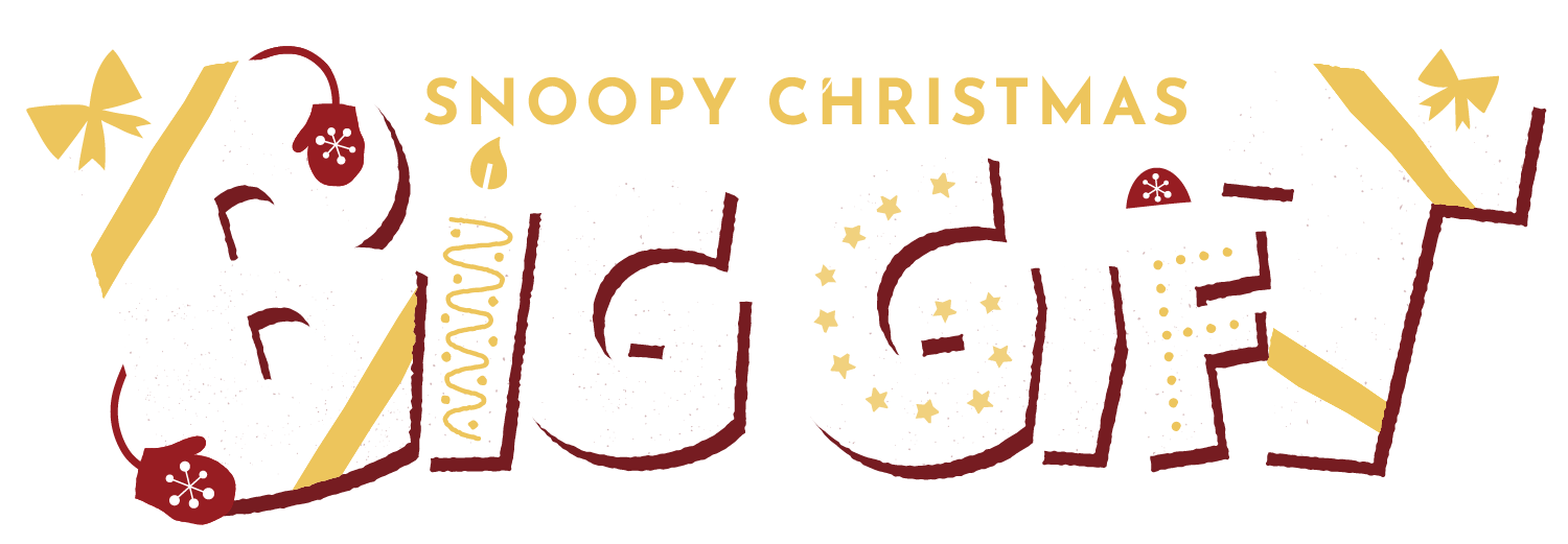 Grandberry Park SNOOPY CHRISTMAS BIG GIFT