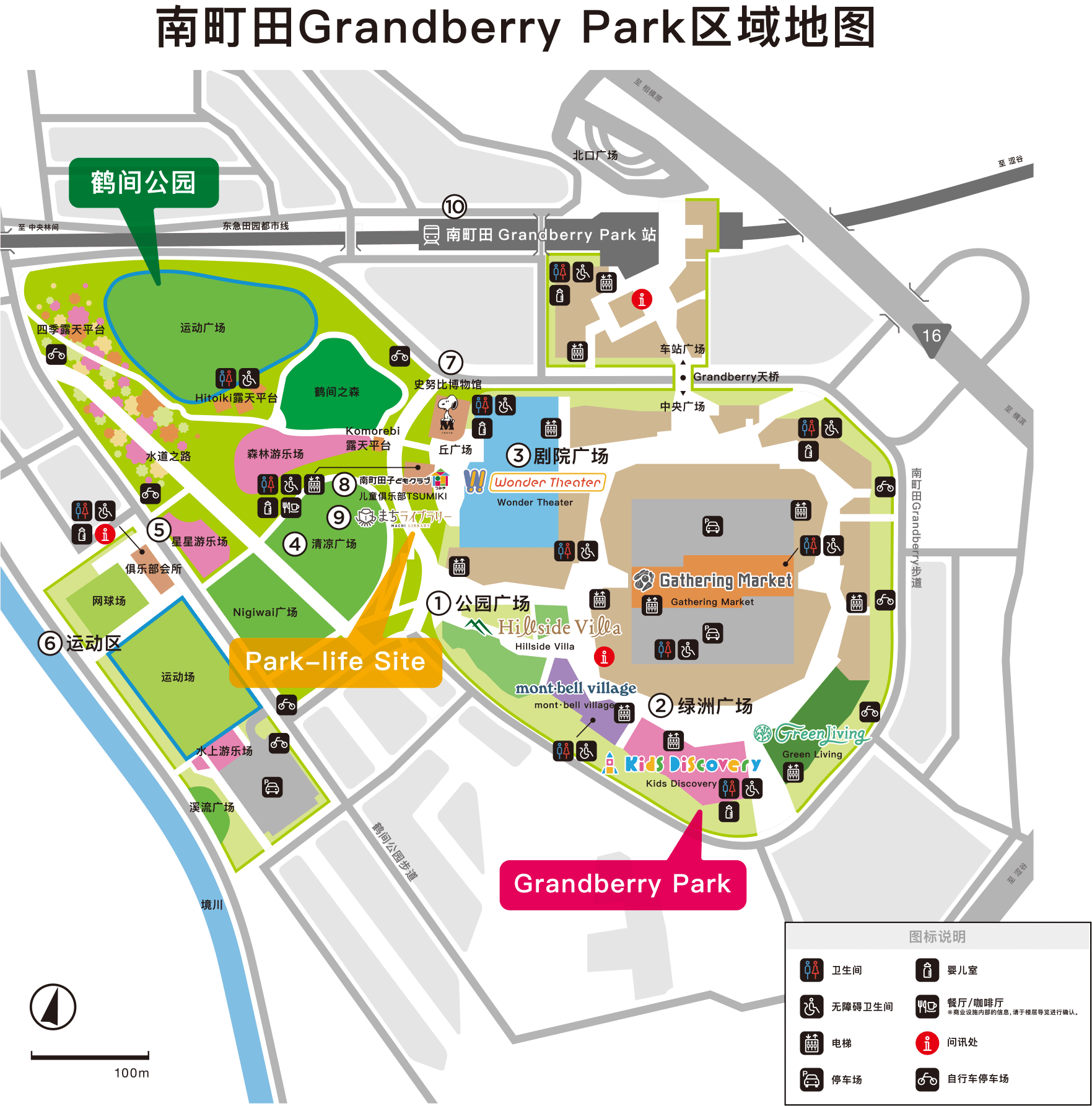 area map