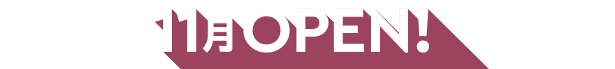 11月OPEN