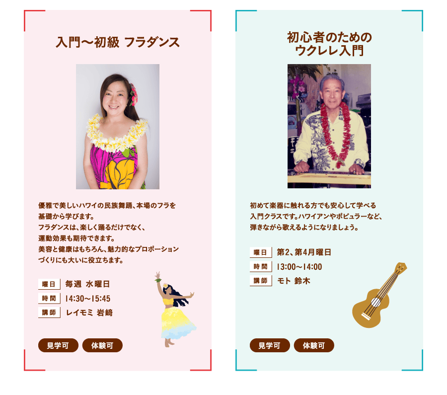 フラダンス ウクレレ入門