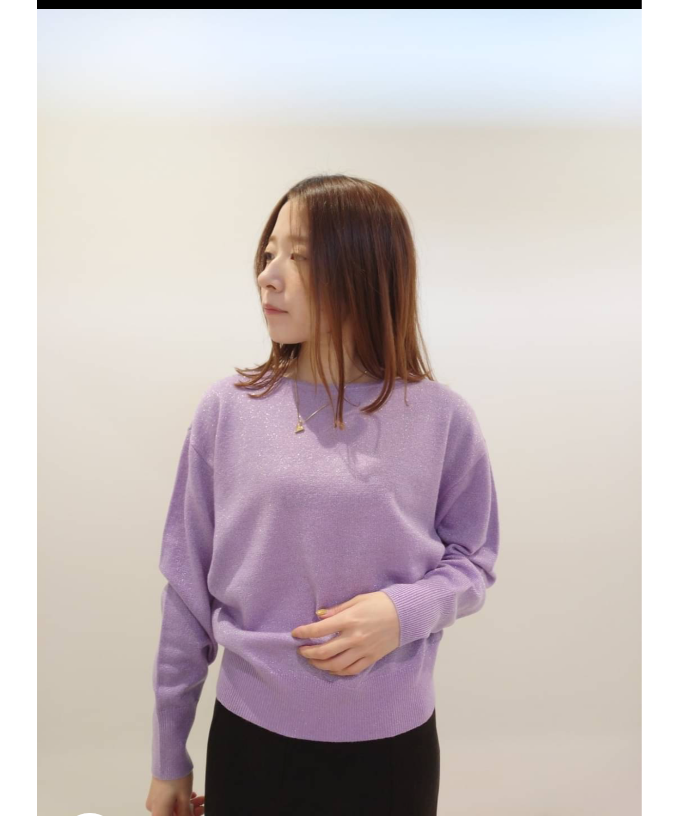 UNTITLED】ウールブレンドニット♪｜ワールド アウトレット｜ショップ