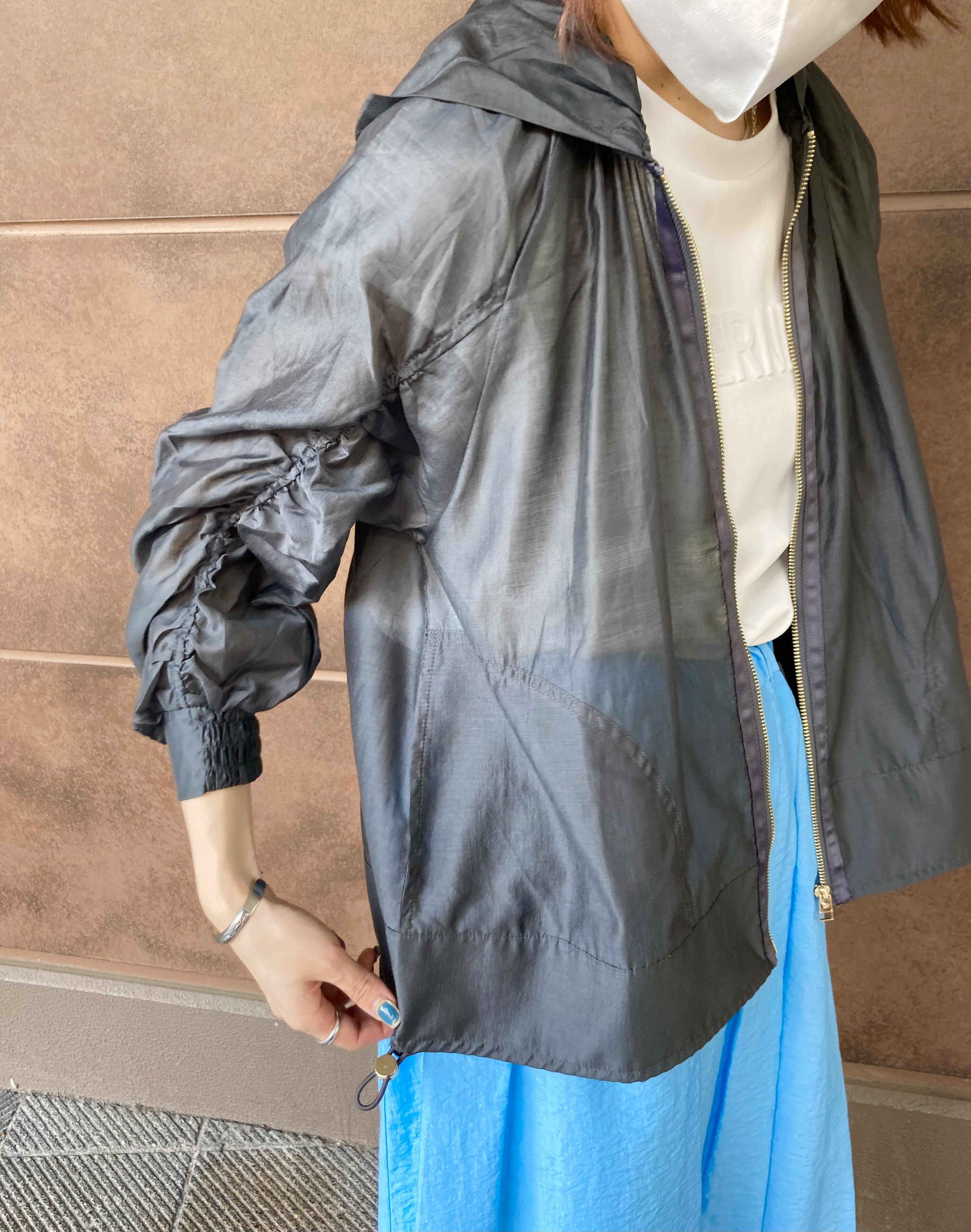 NANO universe｜スパンオーガンジーブルゾン | Rakuten Fashion