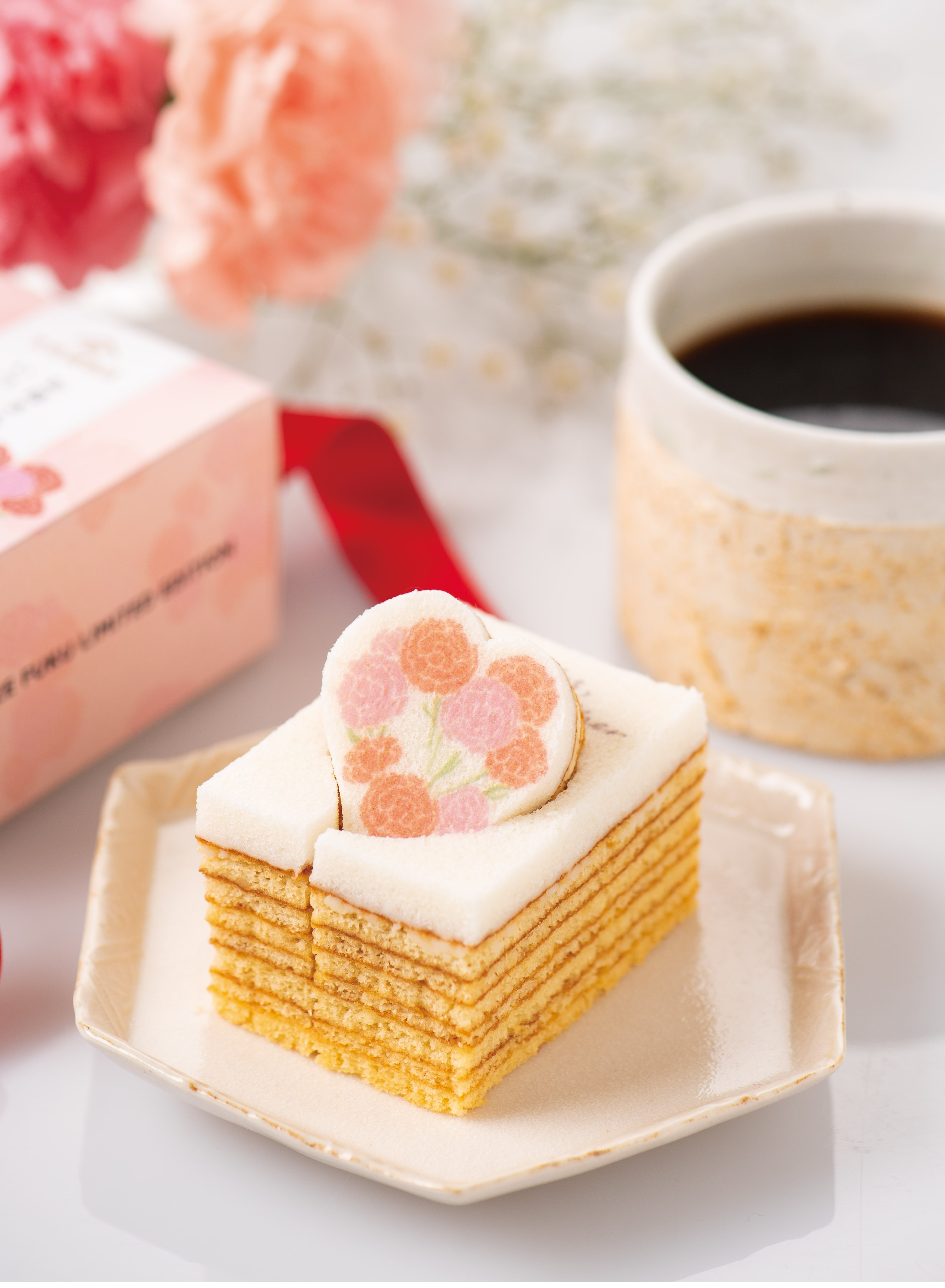 🌺〈限定330個〉母の日に食べられるカーネーションを🌺｜久世福商店