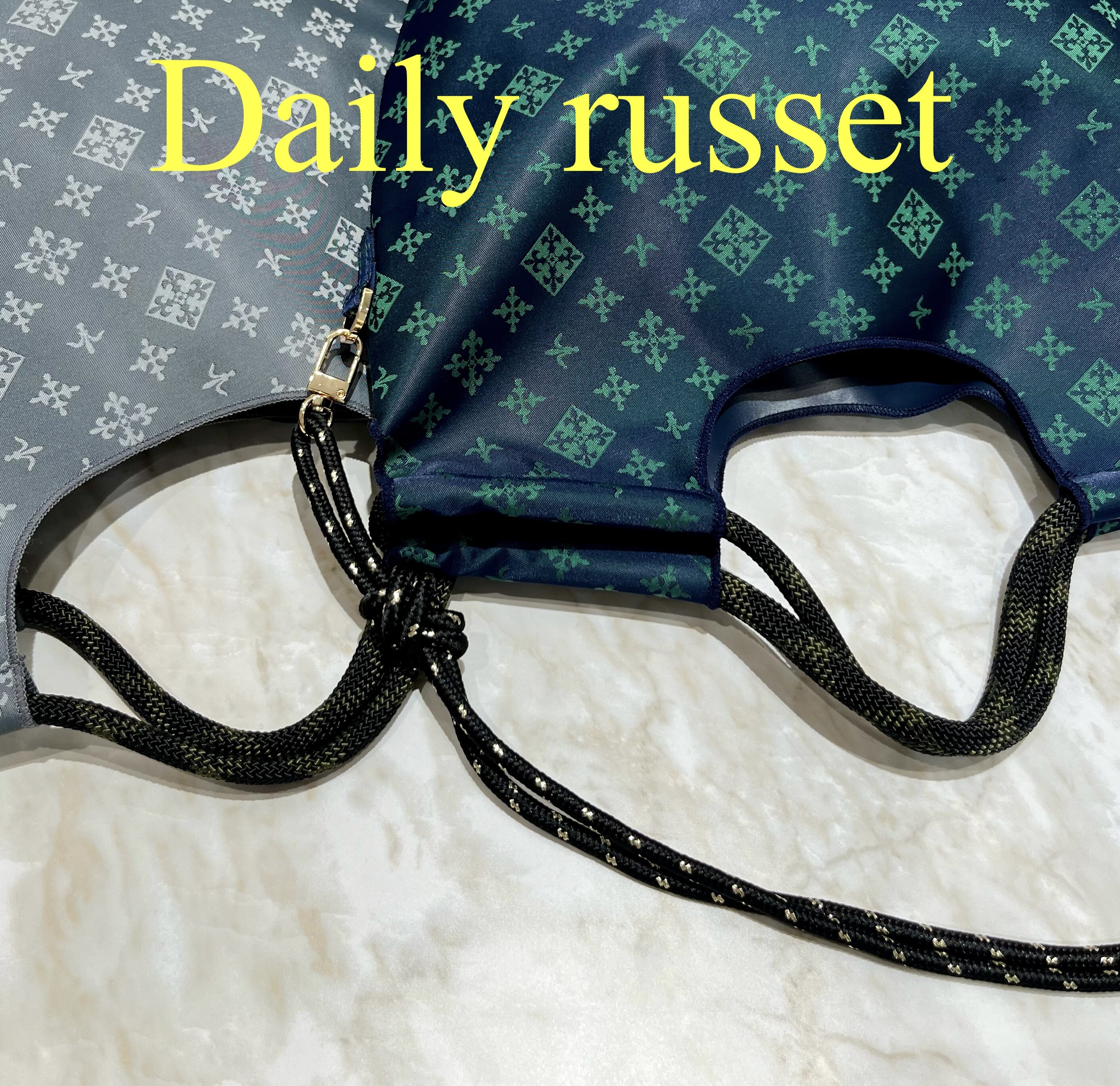 Daily russet】モノグラム2wayバッグ｜ラシット ｜ショップトピックス