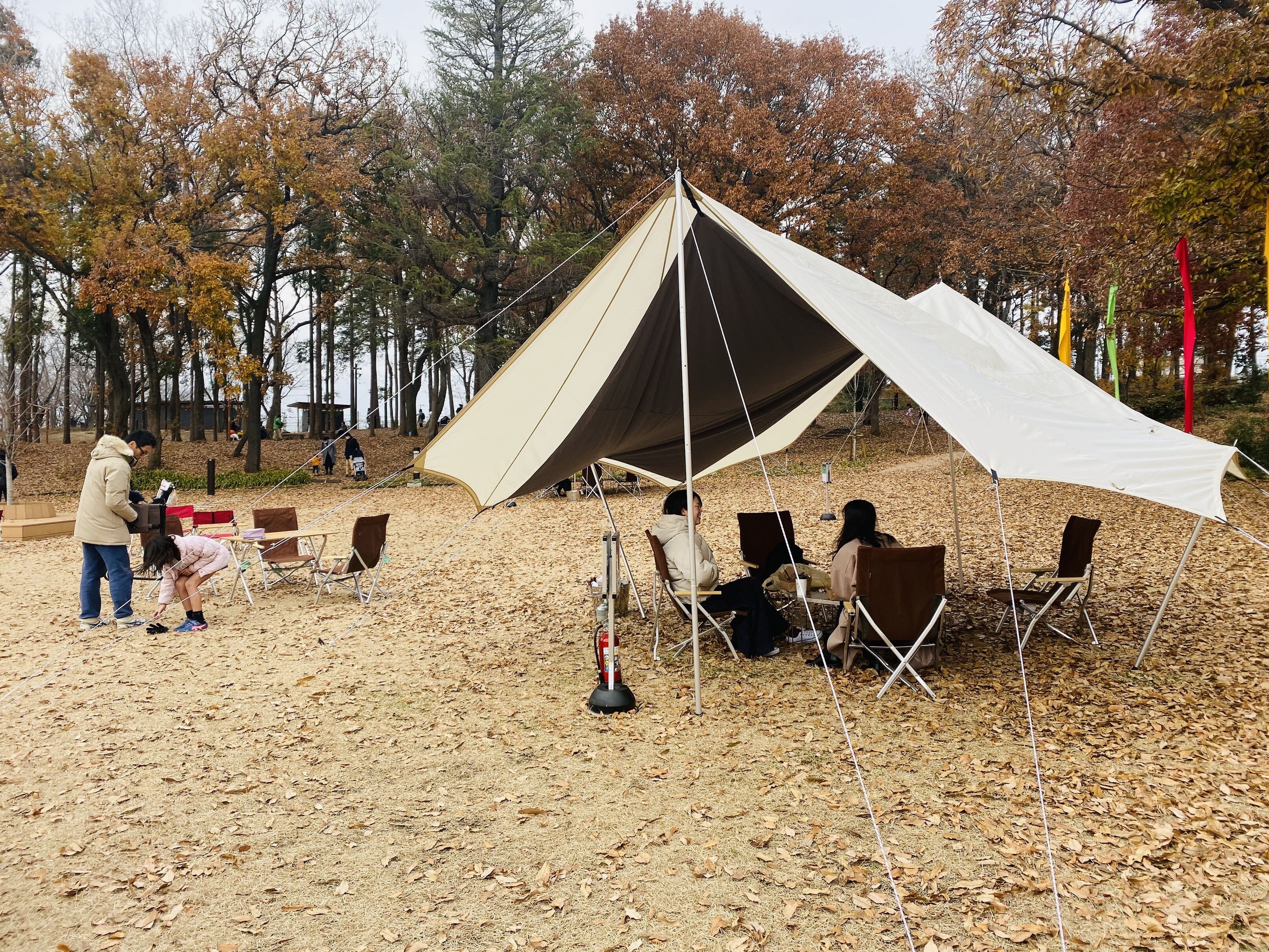 中で焚火ができちゃうタープをご紹介 スノーピーク ショップトピックス グランベリーパーク
