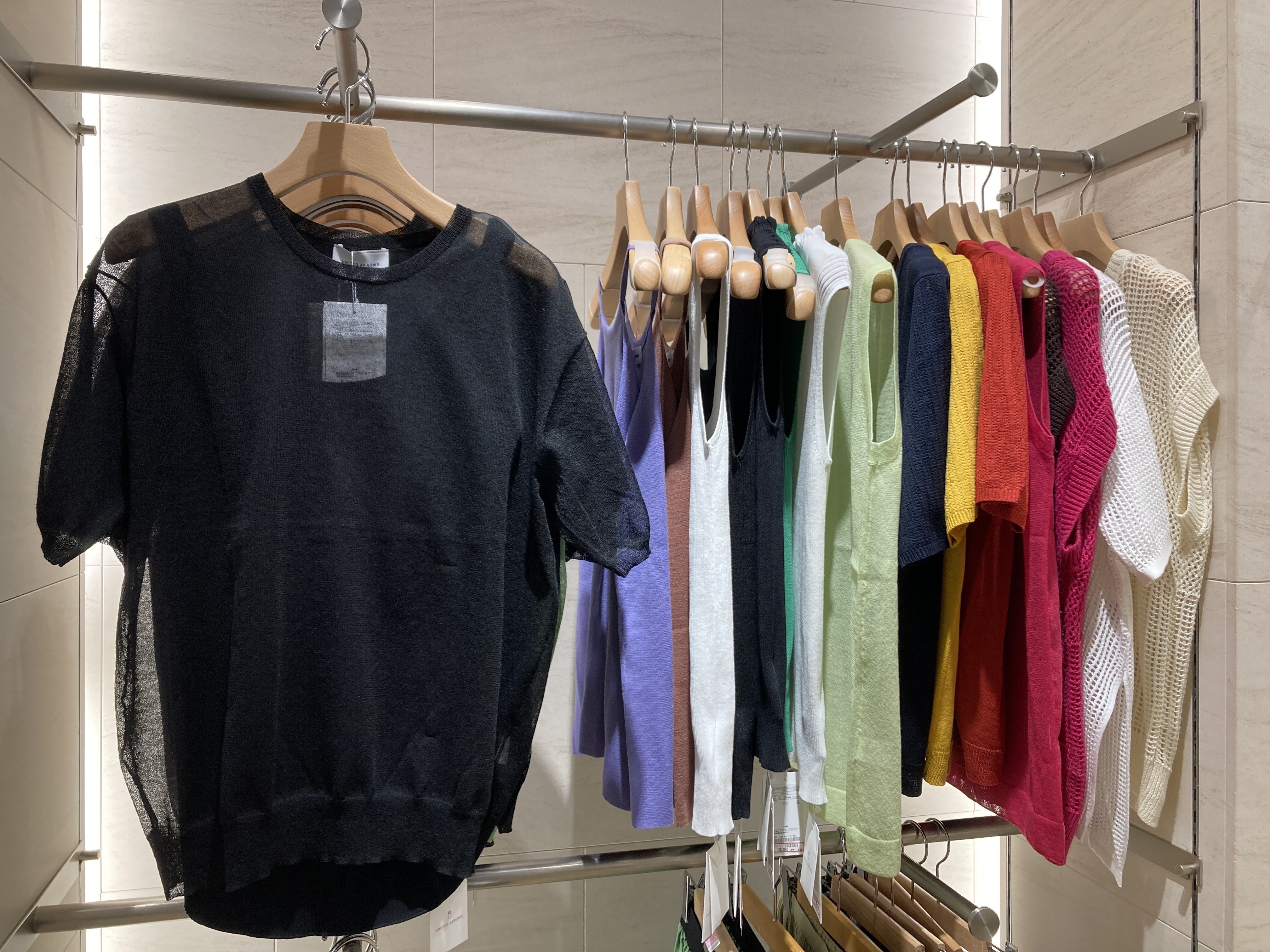 美品24SS ユナイテッドアローズ 半袖 サマーニット M オーバーサイズ 現行 United Arrows ユナイテッドアローズ 半袖サマーニット - メルカリ