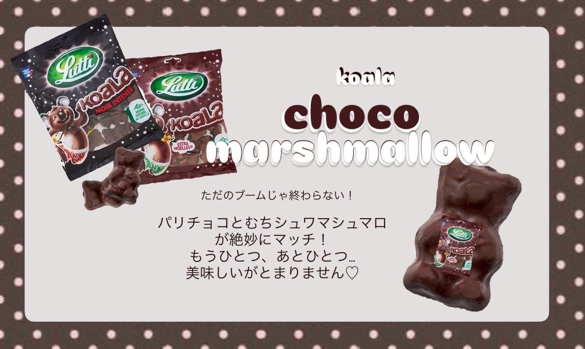 ついに入荷しました❣️ コアラチョコマシュマロ｜PXストア