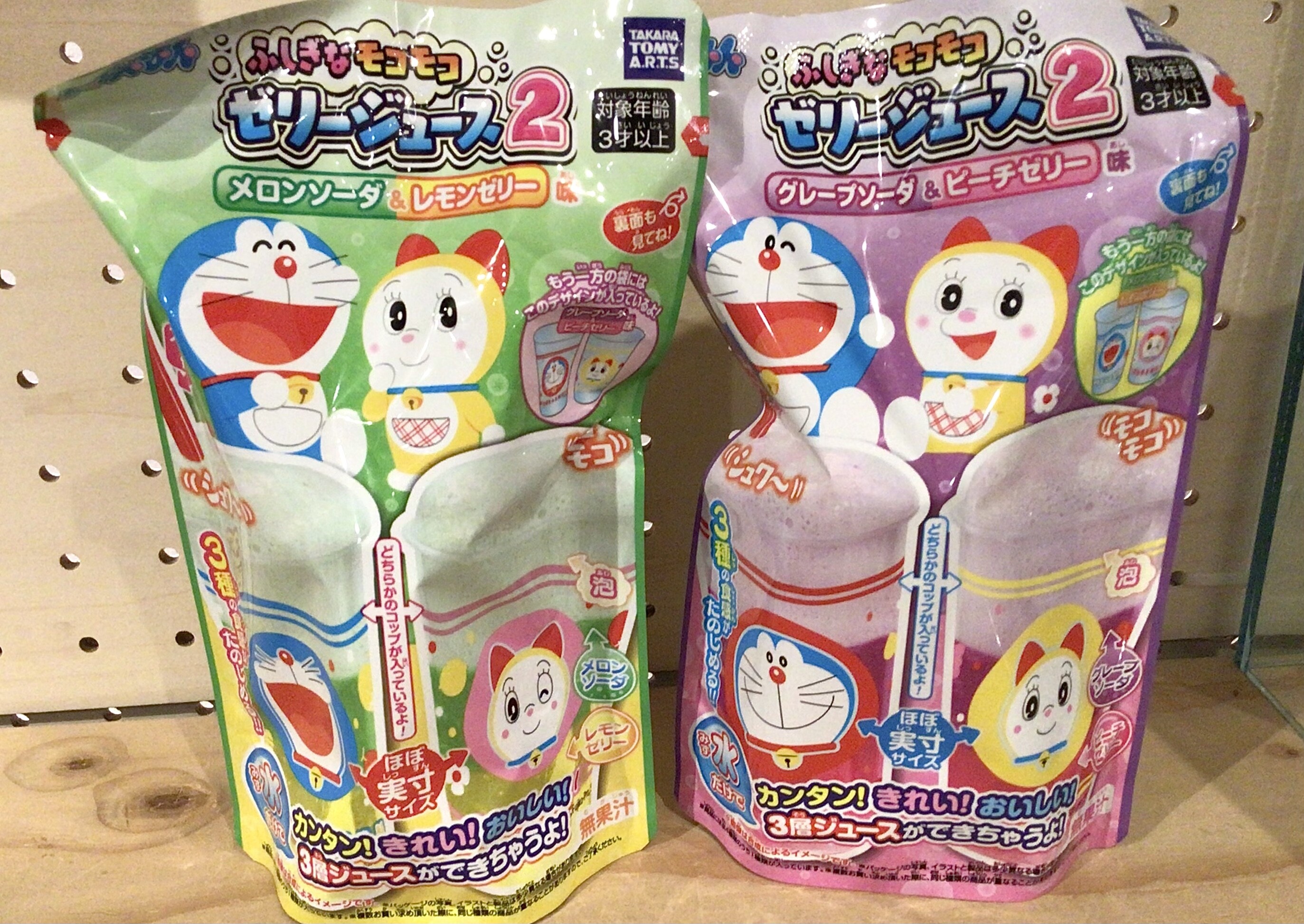 ドラえもんのふしぎなモコモコゼリージュース｜あまのや繁田商店