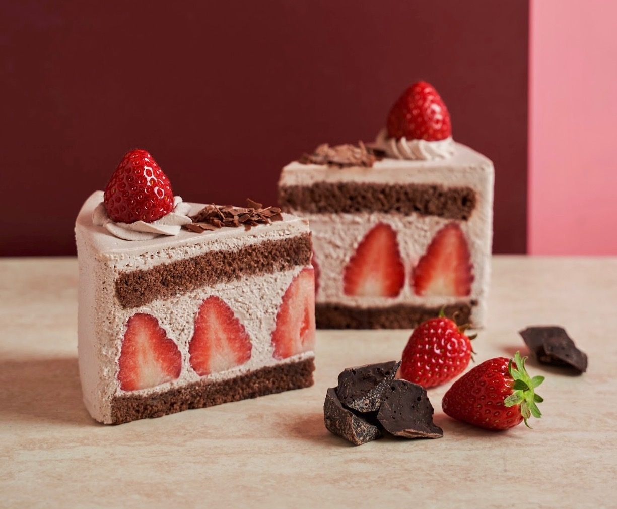 2月新発売✨いちごのチョコショート🍫🤎｜いちびこ｜ショップ