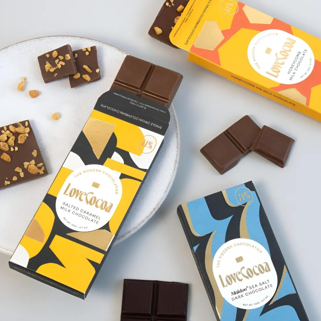 choco.and.love様リクエストページ プレミアムタブレットチョコレートLOVE COCOA(ラブココア) からミニ