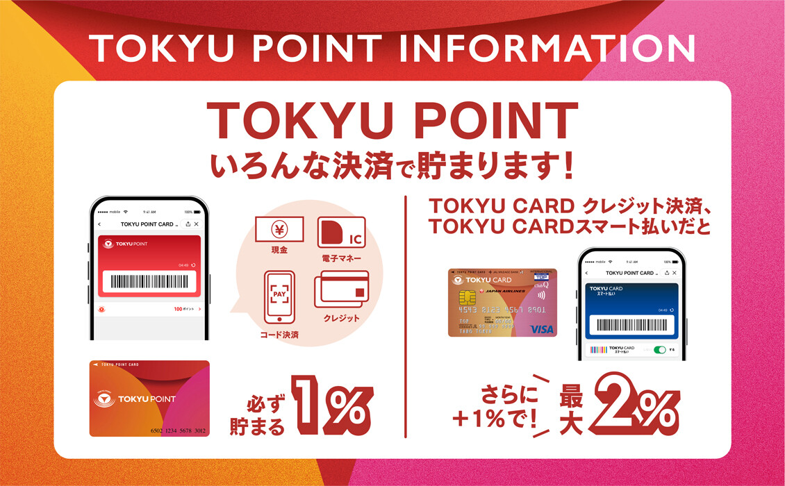 【TOKYU POINTINFORMATION】4/1リニューアル