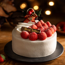 クリスマスケーキ | 価格▶5号 6,696円(税込) | 販売期間▶12/23(月)～25(水) | 予約承り▶12/15(日)まで