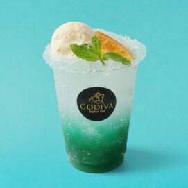 オレンジカカオフルーツクリームソーダ
