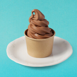 チョコレートソフトクリーム