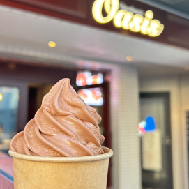 チョコレートソフトクリーム