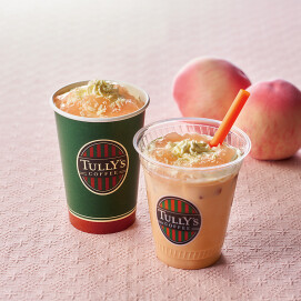 春のドリンク、新発売🍑