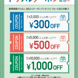  ＊5/16~5/27  トリプルクーポン＊