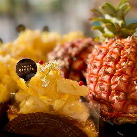 西表島産 ピーチパインのタルト🍍🌴