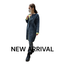 シャギーニットコーディガン