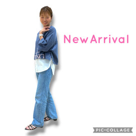 夏のレイヤードコーデ