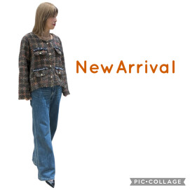 新入荷✨     秋冬を彩るツイードジャケット