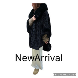 衿ファーケープコート