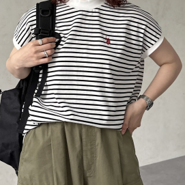 【アウトレット限定商品】U.S. POLO ASSN. モックネックTシャツ