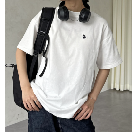 【アウトレット限定商品】U.S. POLO ASSN. 天竺クルーTシャツ