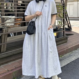 【アウトレット限定商品】天竺ワンピース
