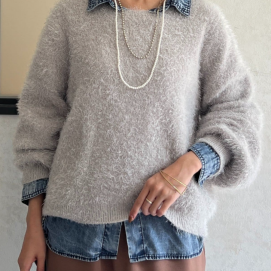 【アウトレット限定商品】Chez toi シャギーニット