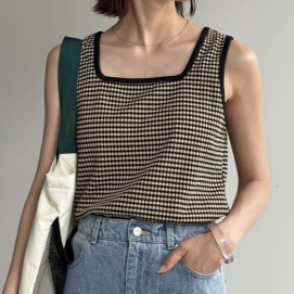 【アウトレット限定商品】ハニカムジャガードインナータンク