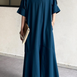 【アウトレット限定商品】Chez toi 袖バルーンワンピース