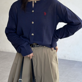 【アウトレット限定商品】CPCM 【U.S. POLO ASSN.】シアーカーディガン