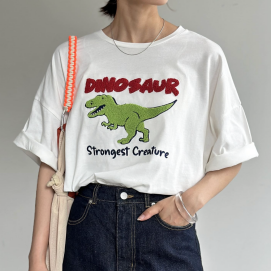 【アウトレット限定商品】サガラ刺繍アソートモチーフビッグT