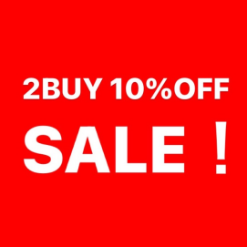 【本日最終日！】2点10%OFFのお知らせ