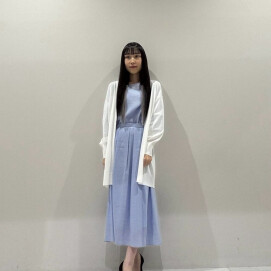 【INDIVI】袖コンシャスシアーブラウス♪