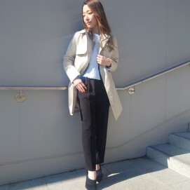 【INDIVI】新作スプリングコート！プライスダウン！