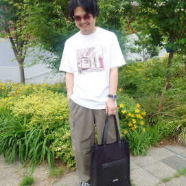 【THE SHOP TK】フォトクロスステッチTシャツ