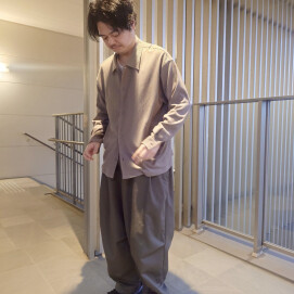 【 tk.TAKEO KIKUCHI 】楊柳長袖シャツ♪