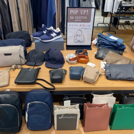 【9月のPOP UPイベント！】BAG SELECTION.♪