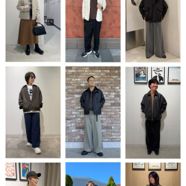 【 WINTER STYLE 】本日よりスタート♪