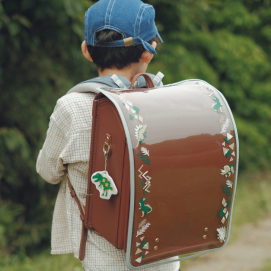 【土屋鞄のランドセル】ランドセルカバーと楽しむ、春の通学スタイル🍀
