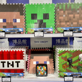 「Minecraft（マインクラフト）POP UP SHOP」がやってきた！マイクラ雑貨、販売中！