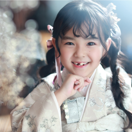七五三でご来店♡7歳のプリンセス！