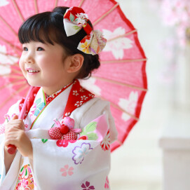 七五三撮影は8月までがお得に撮影していただけます+:｡☆　
