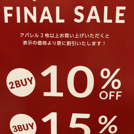 2BUY 10%OFF   3BUY 15%OFF