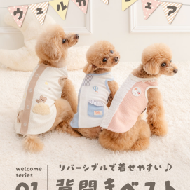 🔃リバーシブル背開きベスト🔃