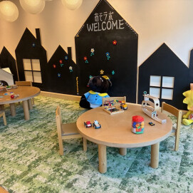⛄寒い冬でも快適!屋内で遊べるキッズスペース❄️