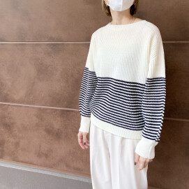 30%off⭐️ボーダーデザインニット⭐️