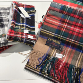 TWEEDMILL ストール入荷してます✨